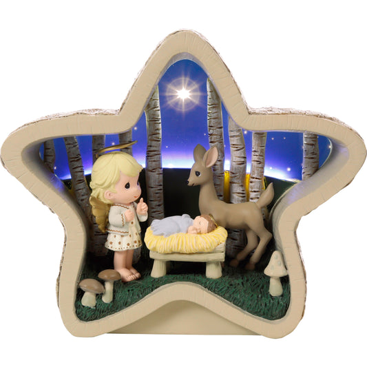 Figurine-LED-Silent Night (5"H)