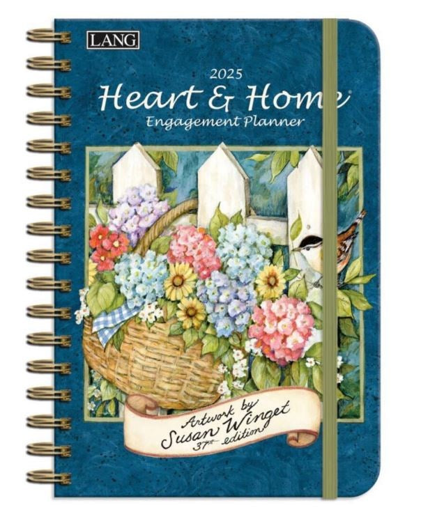 2025 Engagement Planner-Heart & Home (6.5" x 9")
