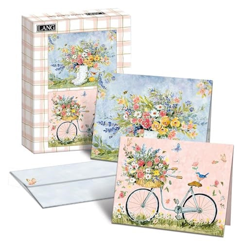 Note Card-Blank-Joy Of Life (5.25" x 4") (Box Of 12)