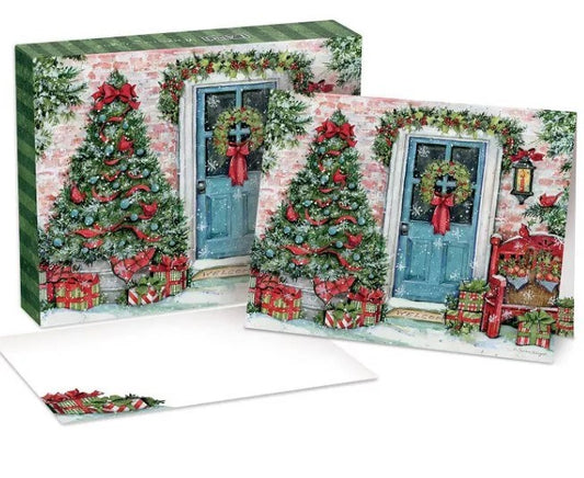 Card-Boxed-Greenery Greetings (Box Of 18)