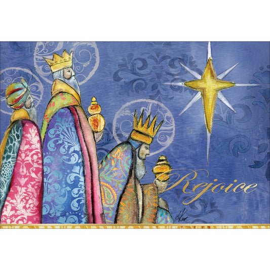 Card-Boxed-We Three Kings (Petite) (Box Of 12)