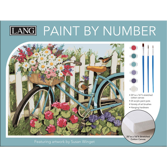 Paint By Numbers-Blue Bicycle
