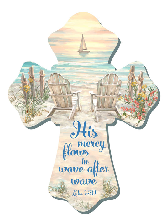 Wall Cross-Beach (6" x 8")