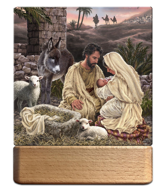 Night Light/Plaque-LED-Jesus Is Lord (7"H)