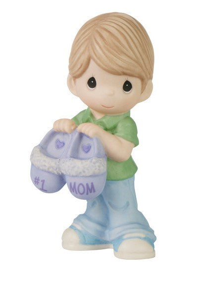 Figurine-#1 Mom-BOY/LIGHT BROWN (4.75")