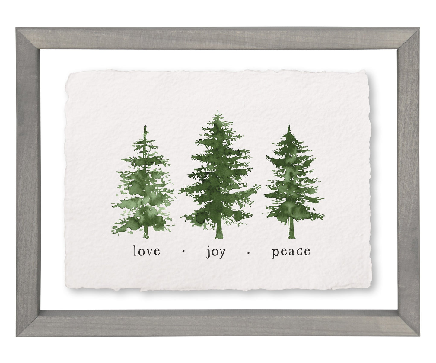 Floating Art-Love Joy Trees (14 x 11)
