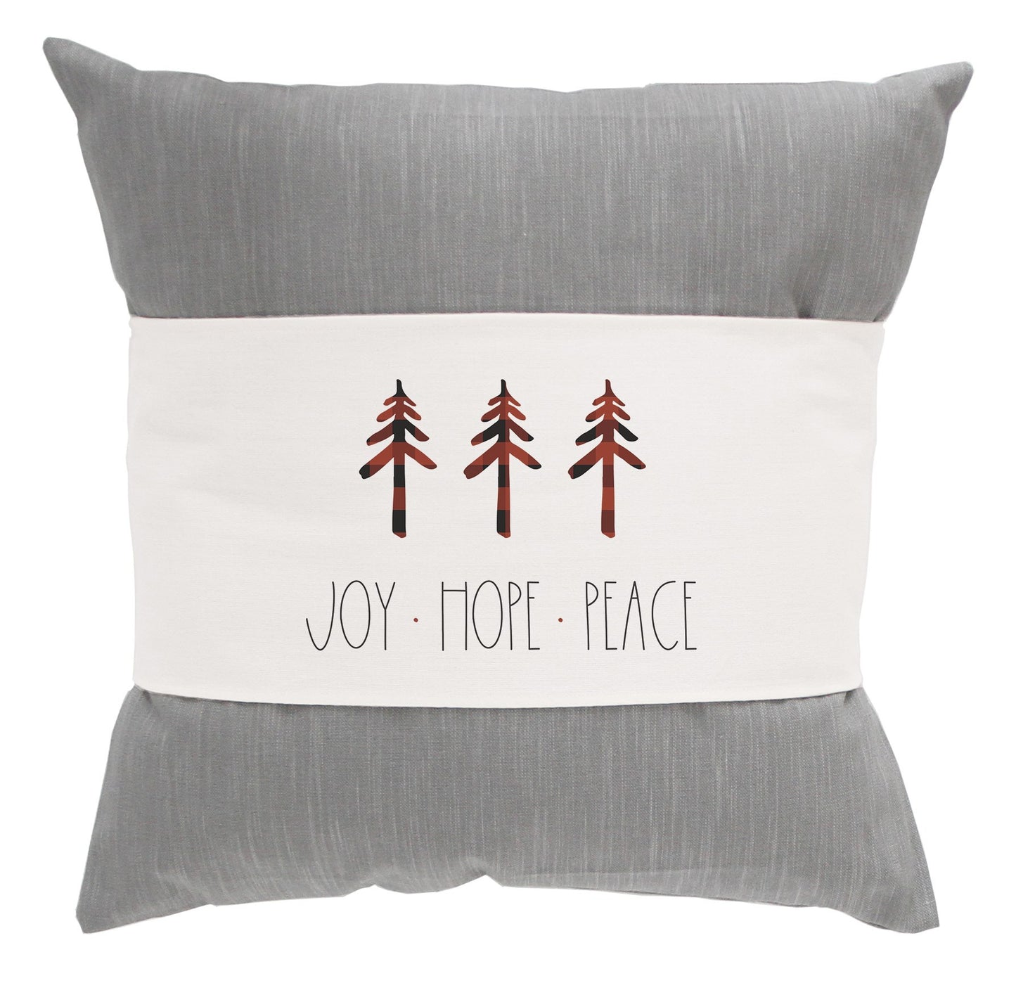 Pillow Hug-Joy Hope Peace (35.25 x 7.25)