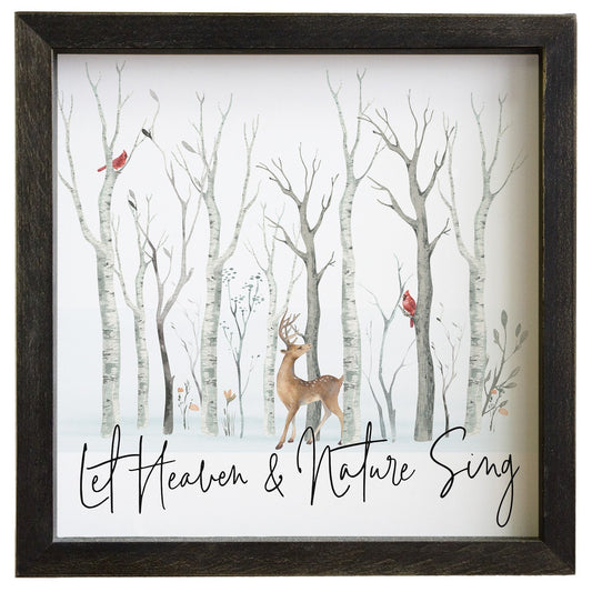 Rustic Frame-Heaven & Nature (10 x 10)