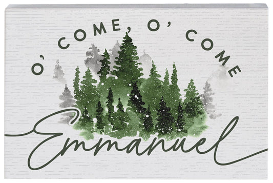 Small Talk Rectangle-O'Come Emmanuel (5.25 x 3.5)