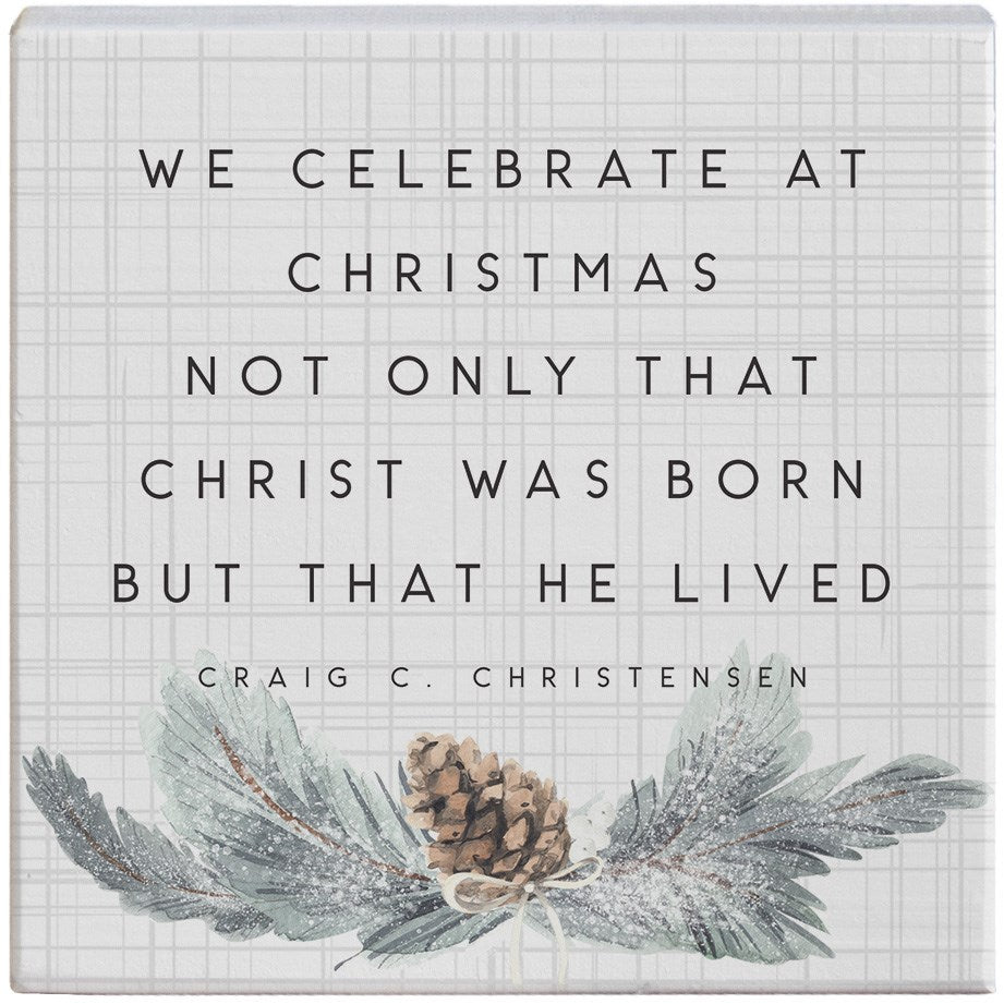 Small Talk Square-We Celebrate (5.25 x 5.25)