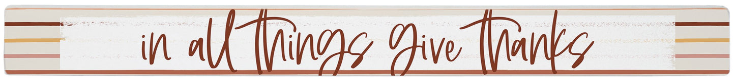 Talking Stick-All Things Thanks (16 x 1.5)