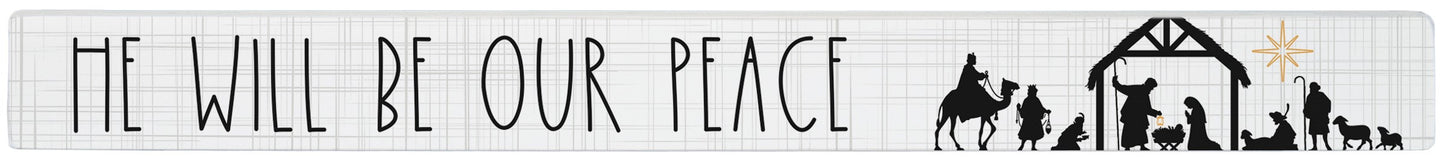 Talking Stick-Be Our Peace (16 x 1.5)