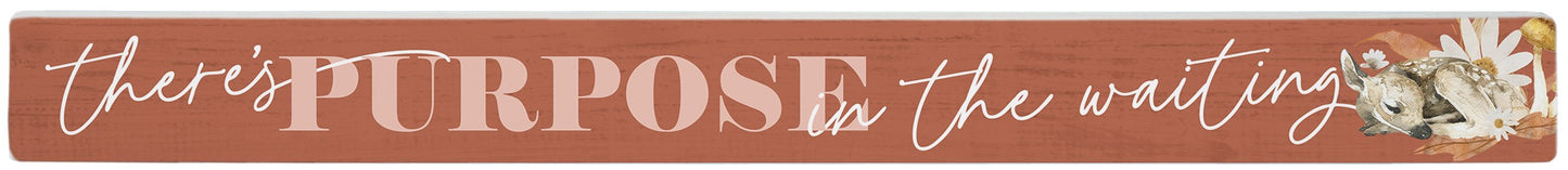 Talking Stick-Purpose Waiting Deer (16 x 1.5)