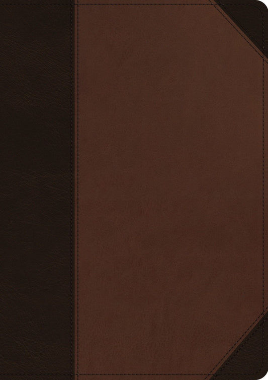ESV Archaeology Study Bible-Brown/Walnut  Portfolio Design TruTone