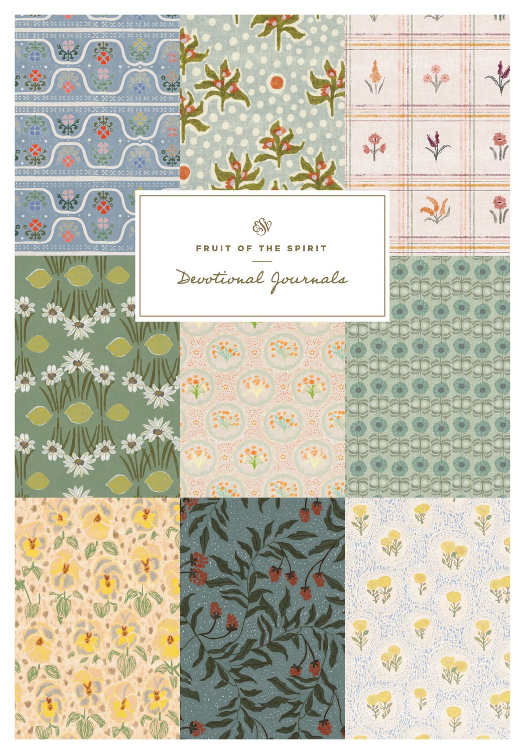 ESV Devotional Journal  Fruit of the Spirit Boxed Set (9 Books)