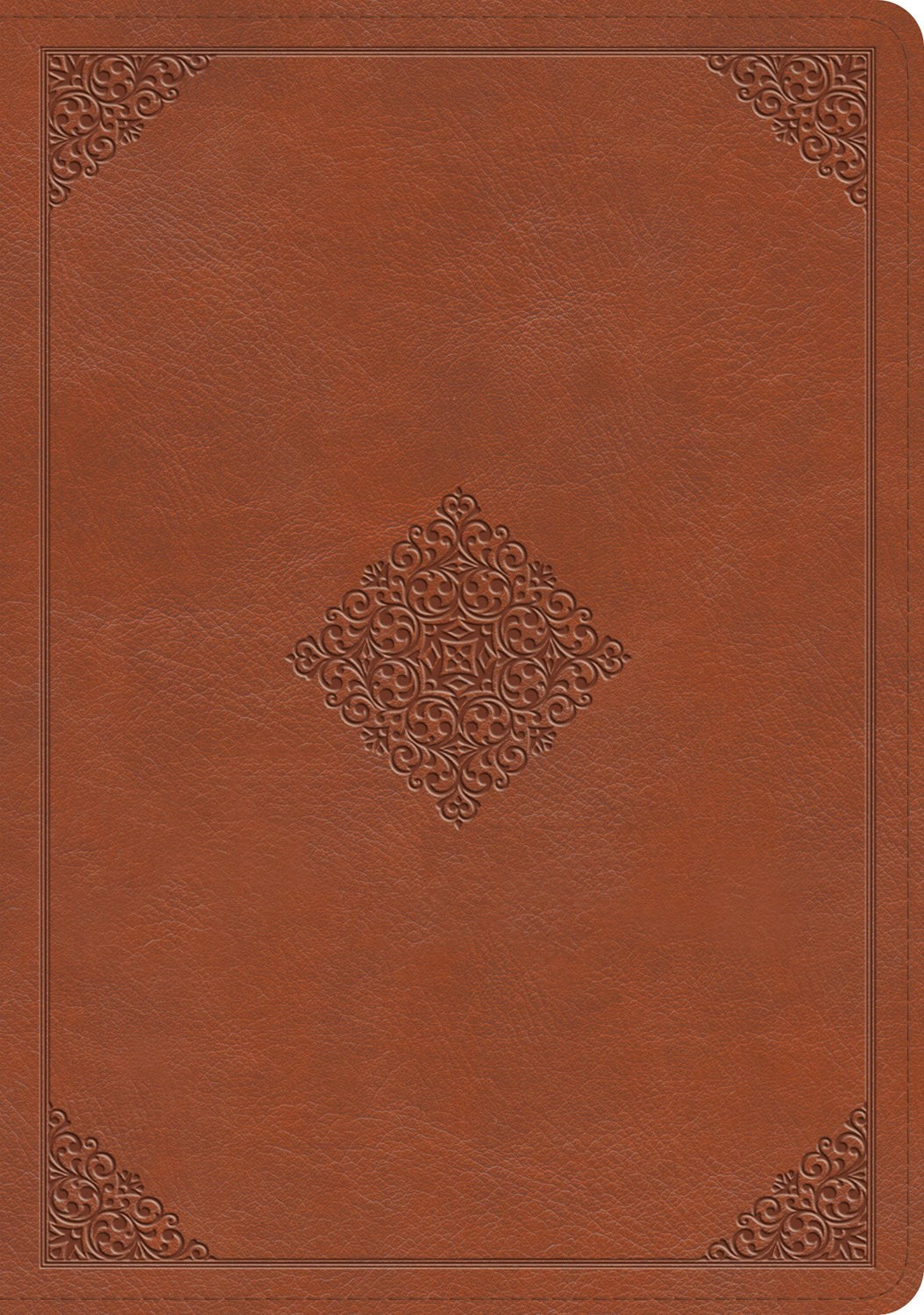 ESV Study Bible-English Saddle  Ornament Design TruTone