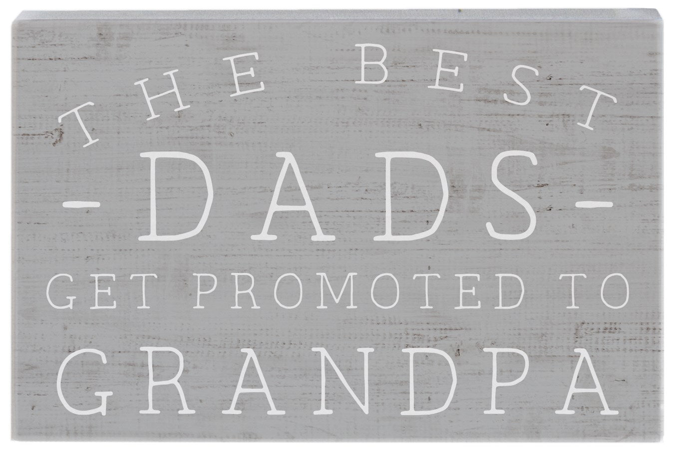 Small Talk Rectangle-Best Dads Get Promoted To Grandpa (5.25" x 3.5")