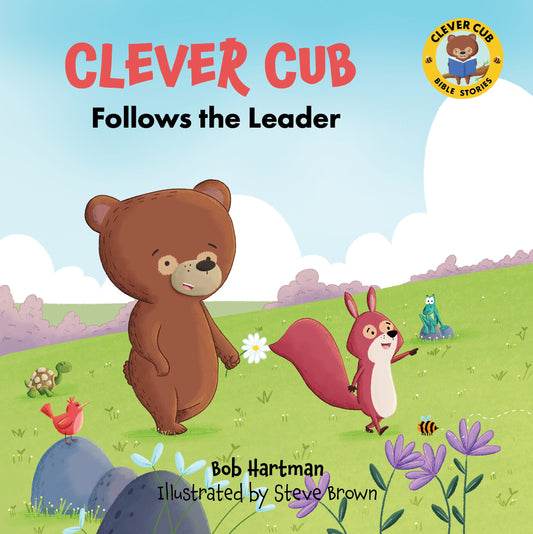 Clever Cub Follows The Leader