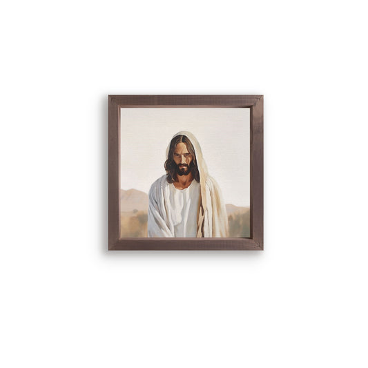 Framed Art-Jesus (11" x 11")