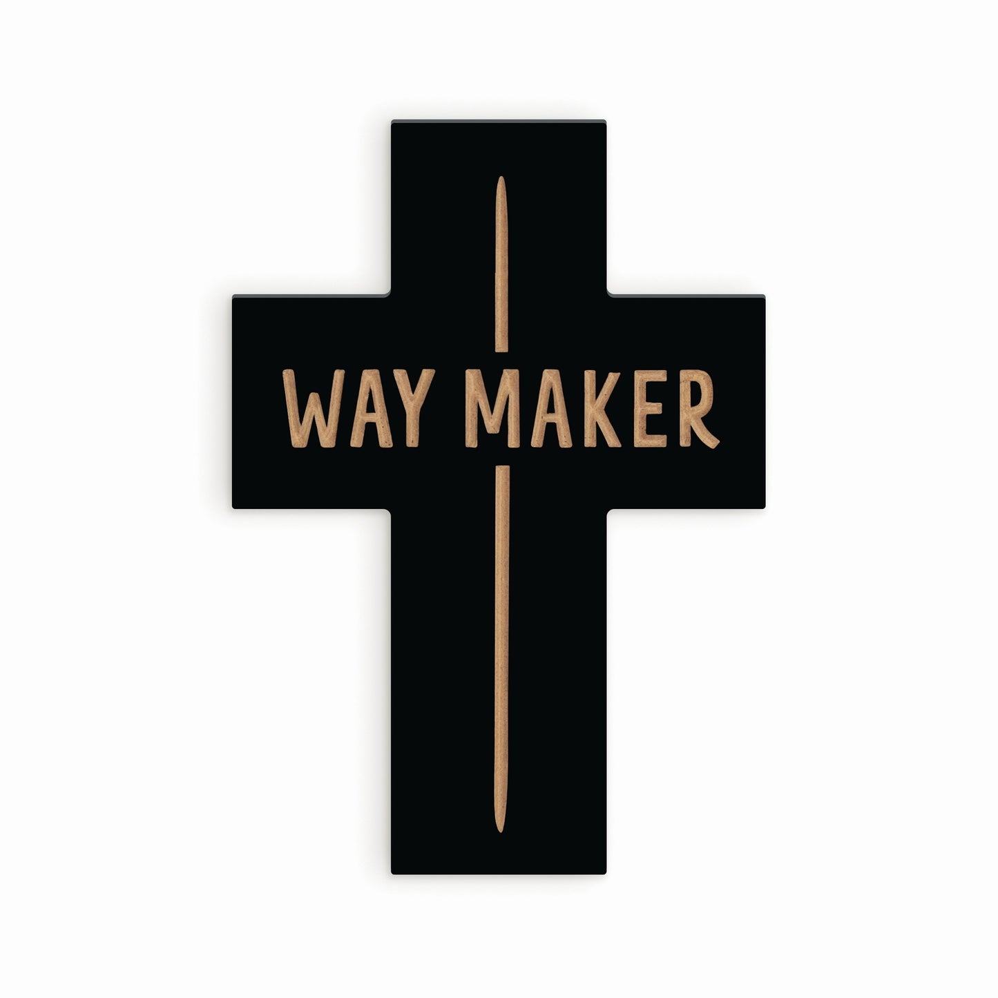 Carved Cross-Way Maker (5.75" x 8")