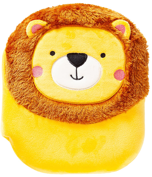 Squish And Snugg Lion (Book And Plush In One)