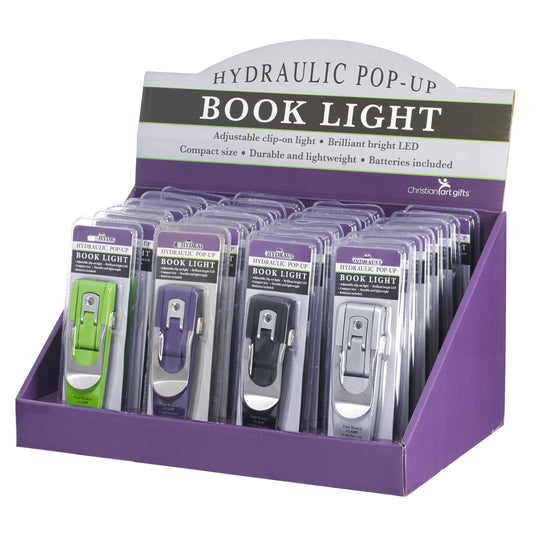 Hydraulic Pop-Up Book Lights Merchandiser (Pack Of 24)
