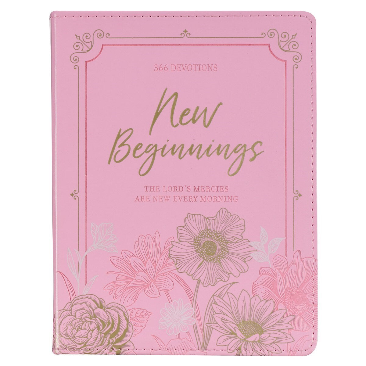 Devotional-New Beginnings-Pink Flexcover