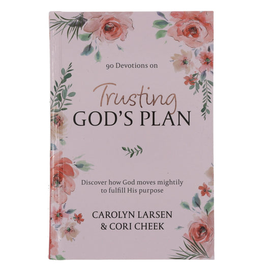 Devotional-Trusting God's Plan-Hardcover Faux Leather