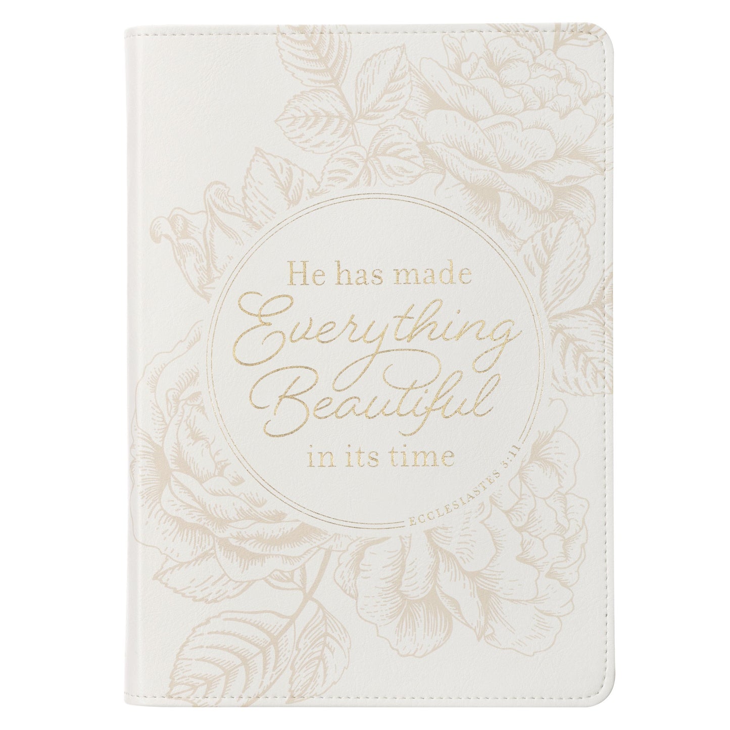 Journal Classic-Ivory Everything Beautiful Ecc. 3:11