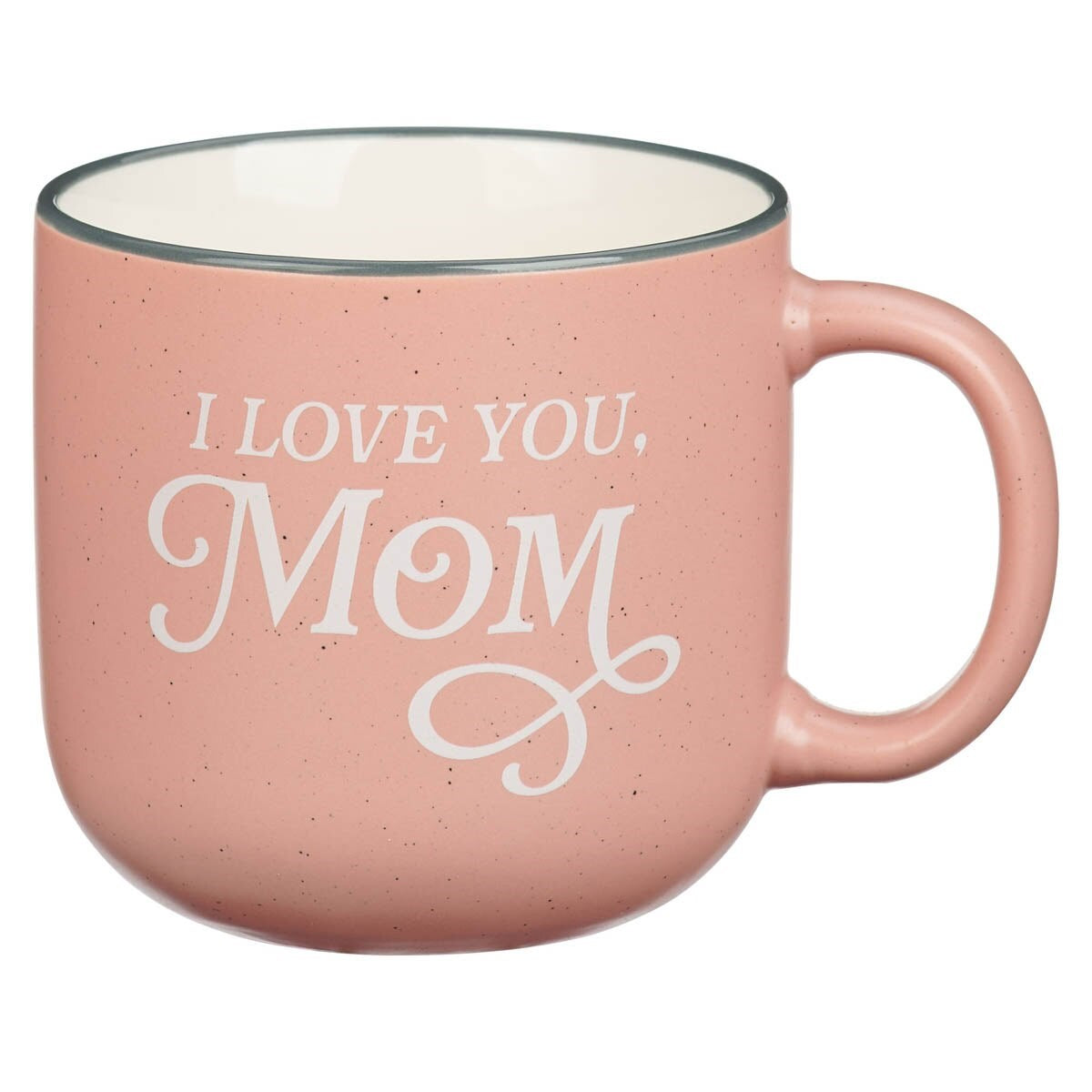 Mug-I Love You  Mom (Proverbs 31:25)-Pink (MUG1123)