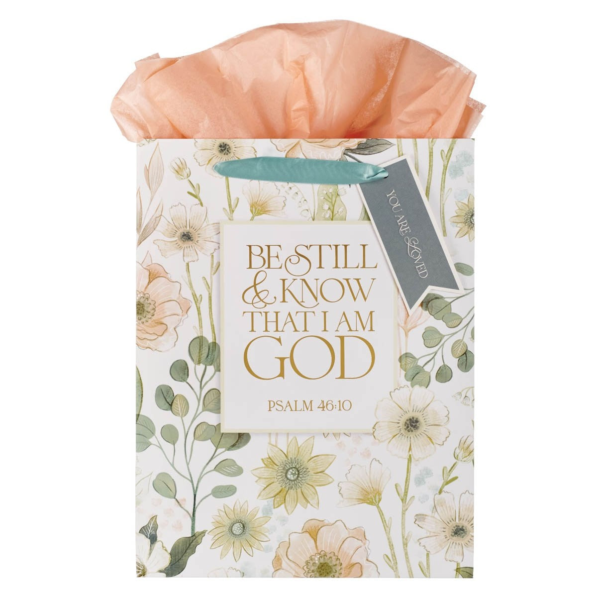 Gift Bag-Large Portrait-Be Still Ps. 46:10