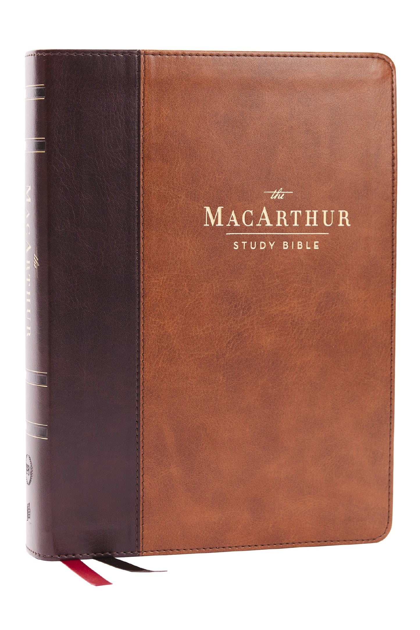 LSB MacArthur Study Bible  2nd Edition (Comfort Print)-Brown Leathersoft Indexed