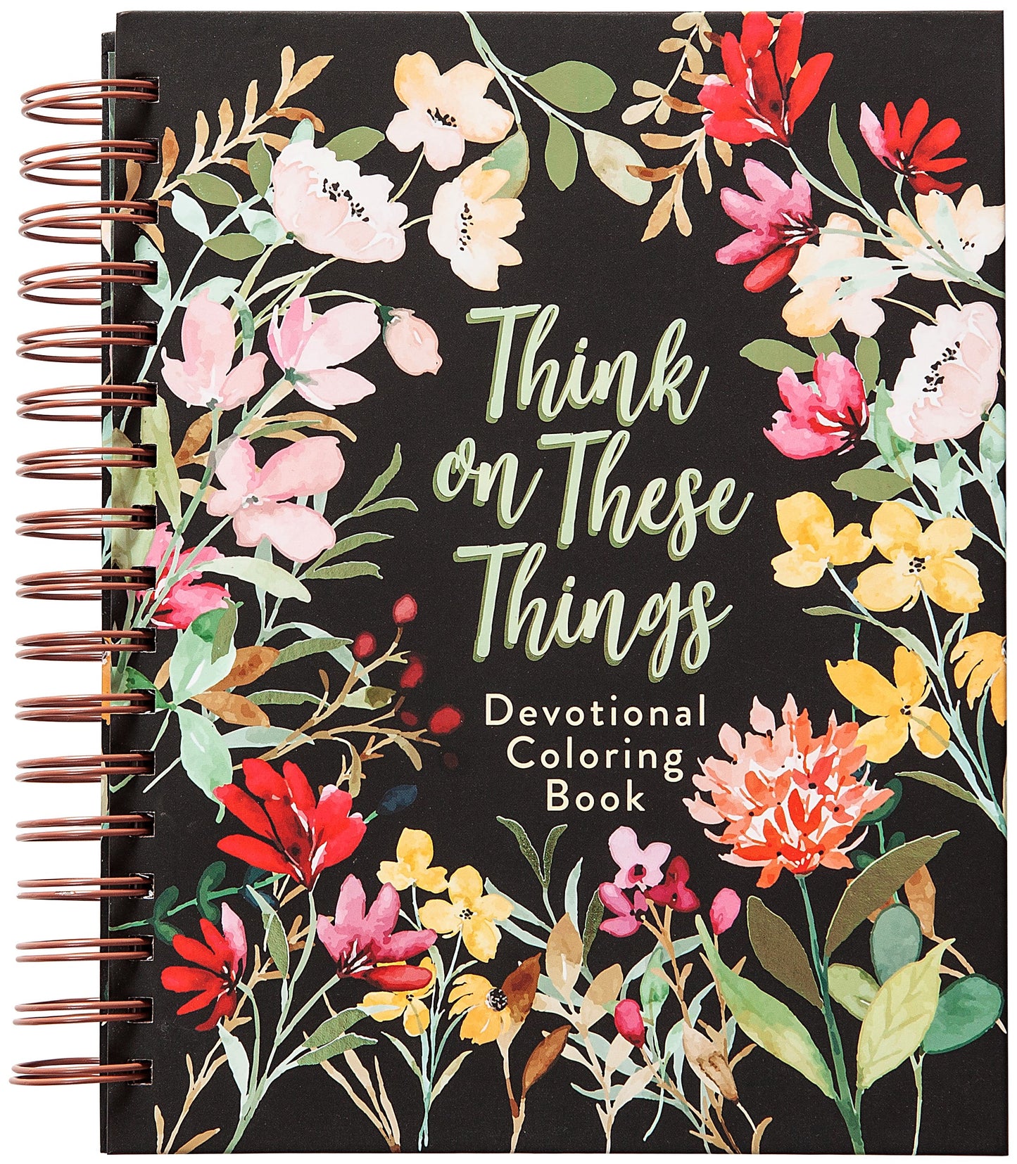 Think On These Things Devotional Coloring Book