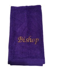 Purple Bishop Towel