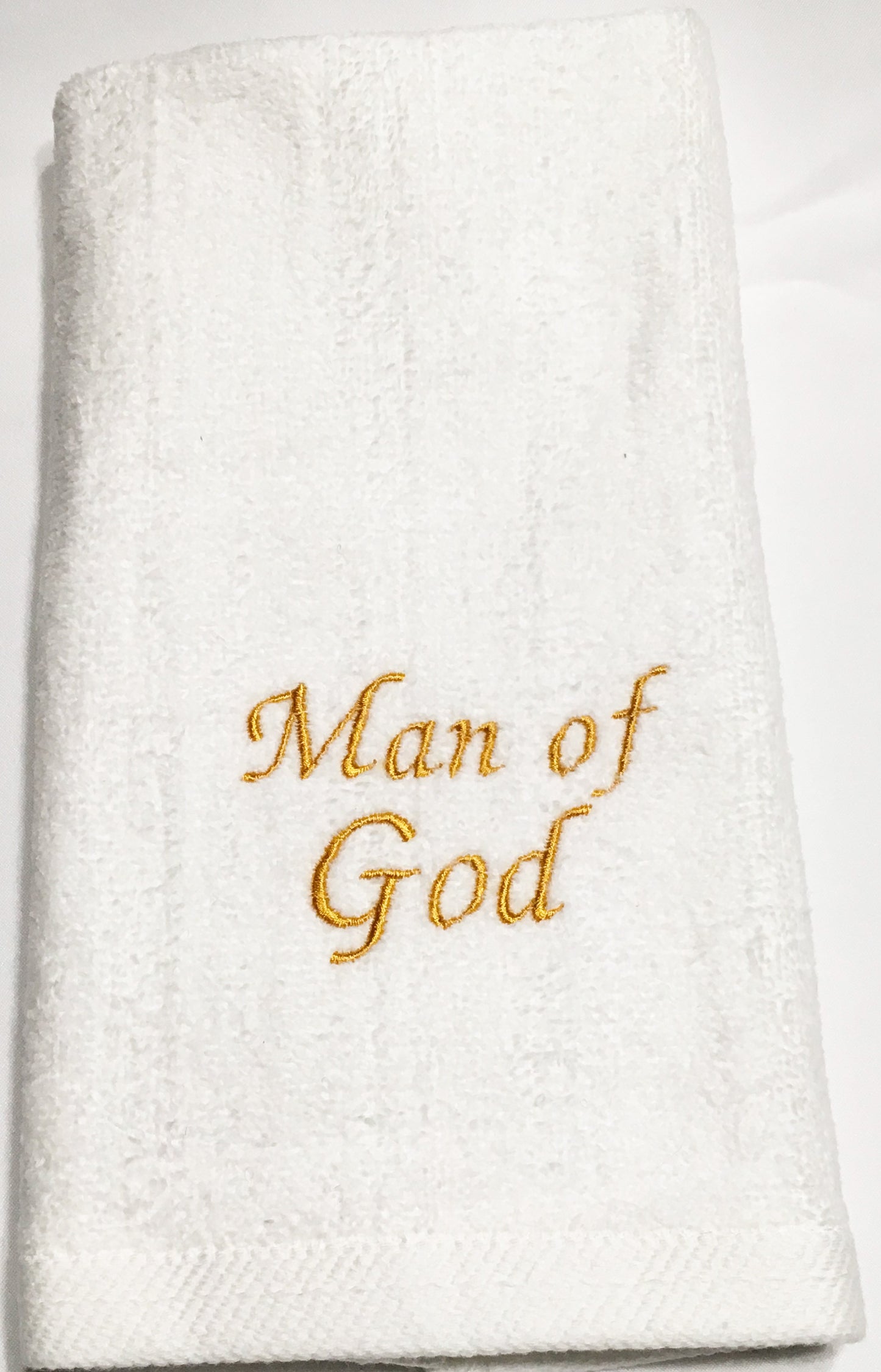 Towel Man of God White