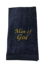 Towel Man of God Navy