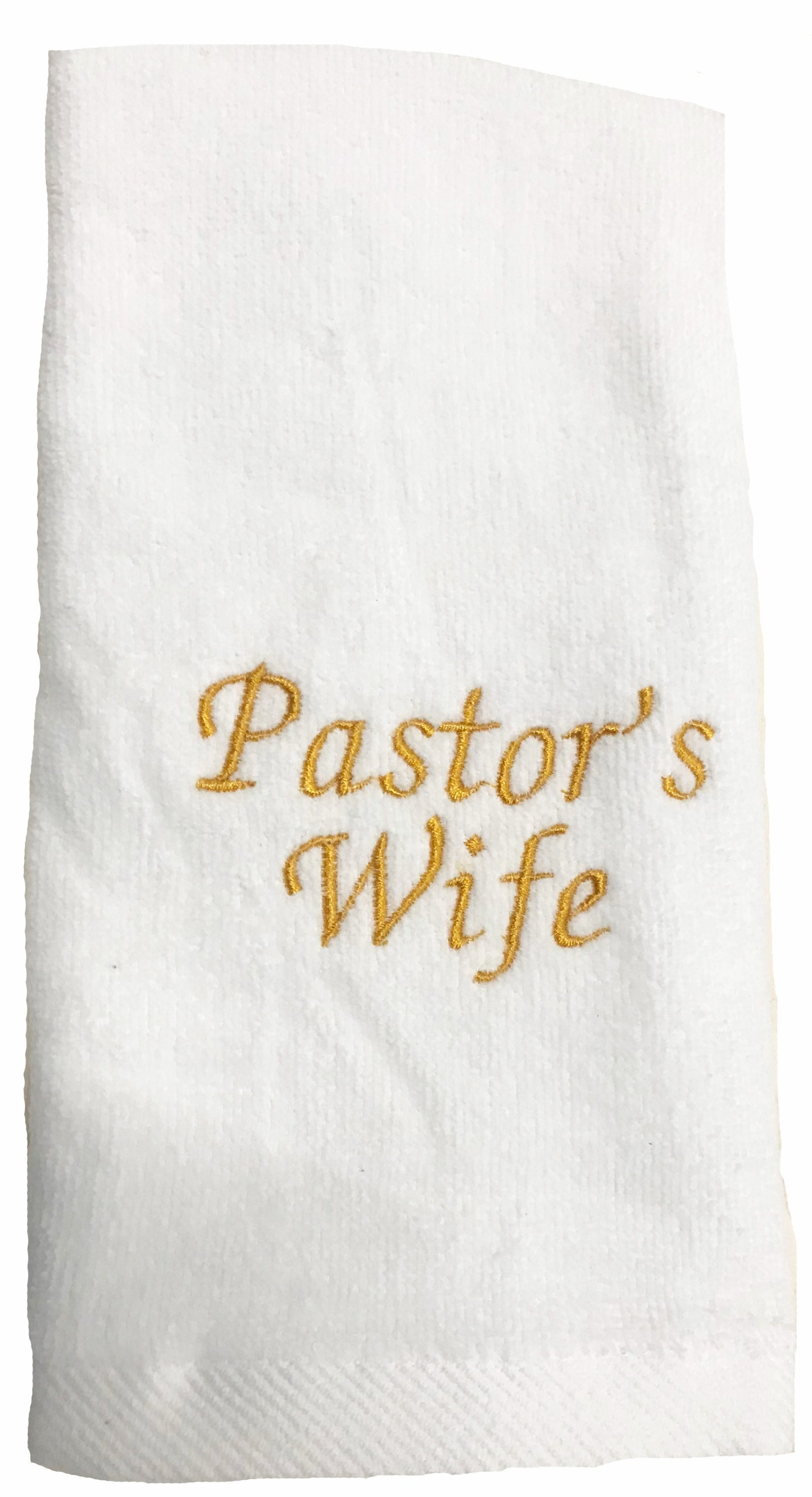 Towel Pastor's Wife White