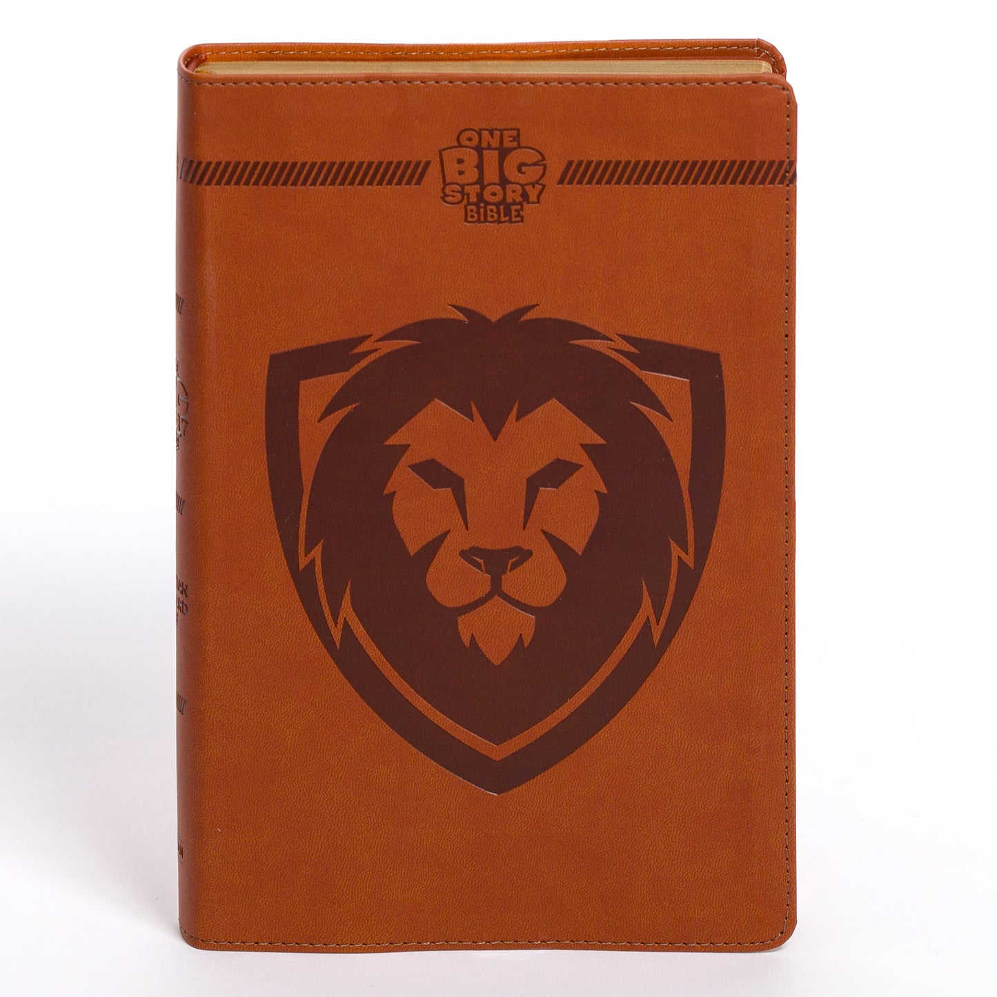 CSB One Big Story Bible-Brown LeatherTouch