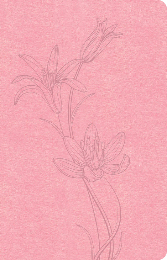 CSB Thinline Bible (Value Edition)-Soft Pink LeatherTouch