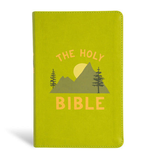 KJV Kids Bible-Green LeatherTouch