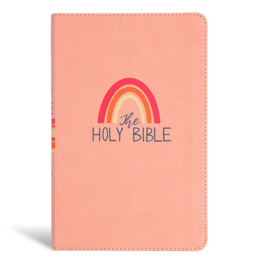 KJV Kids Bible-Peach LeatherTouch