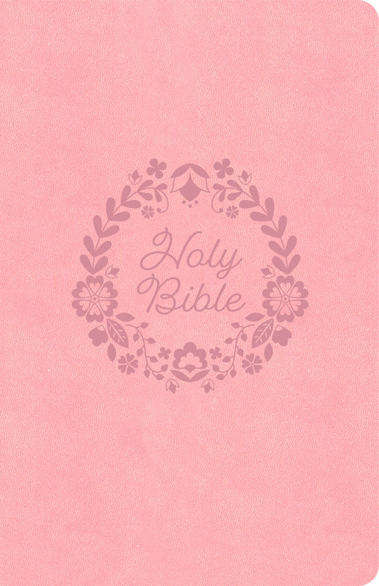 KJV Thinline Bible (Value Edition)-Soft Pink LeatherTouch