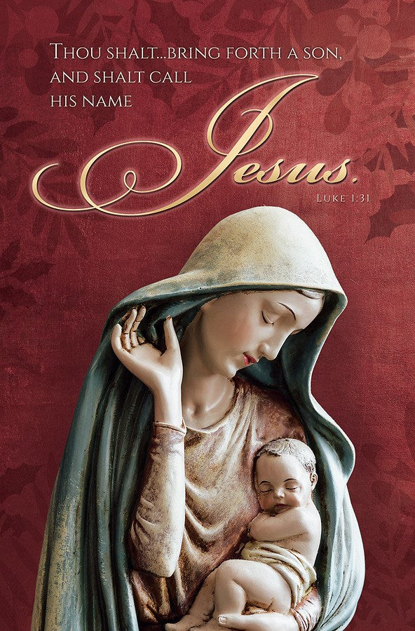 Bulletin-Thou Shalt...Bring Forth A Son (Luke 1:31) (Pack Of 100)