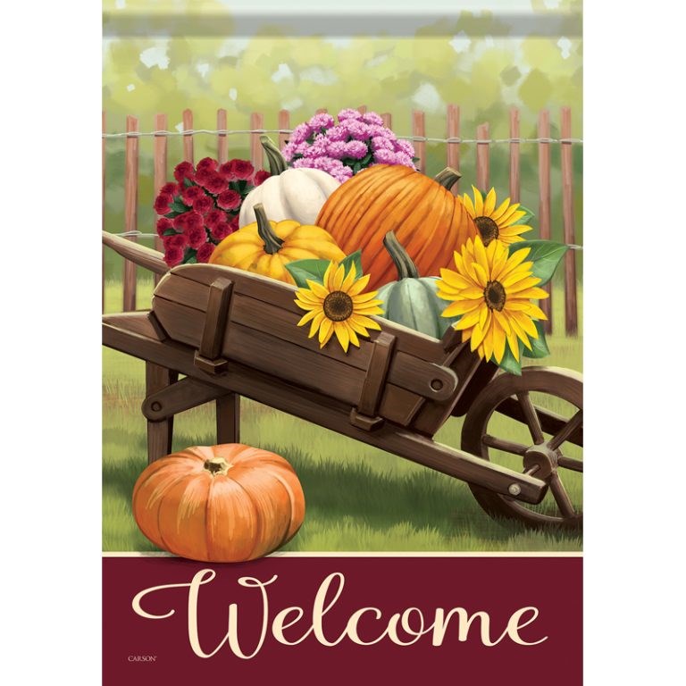 Flag-Garden-Durasoft-Harvest Wagon (12.5" x 18")