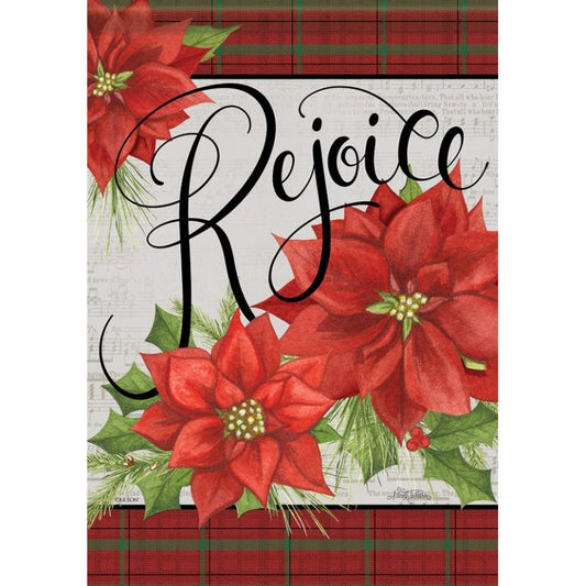Flag-Garden-Durasoft-Rejoice Greenery (12.5" x 18")