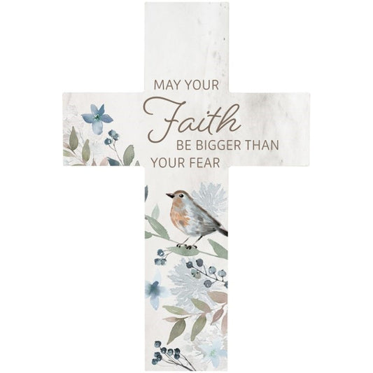 Wall Cross-Your Faith (14" x 9.25")