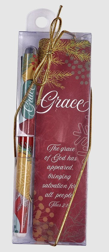 Pen & Bookmark Set-Embracing The Gifts Of God's Grace