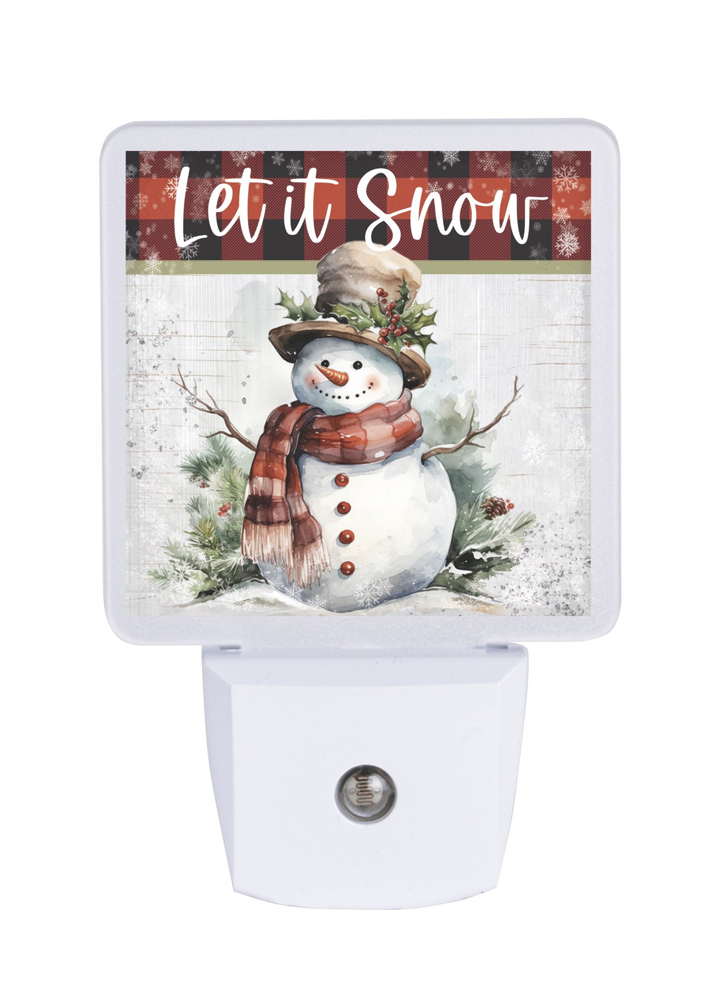 Let Your Light Shine Nightlight-Let It Snow
