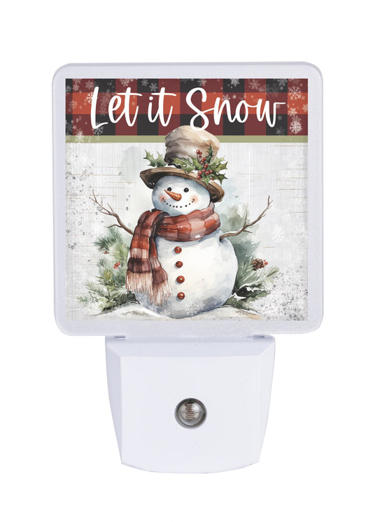 Let Your Light Shine Nightlight-Let It Snow