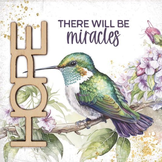 Magnet-Crafted Remindables-Hope-There Will Be (3.5" SQ)